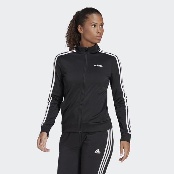 Adidas track jacket black and white - Size XS - Picture 2 of 15